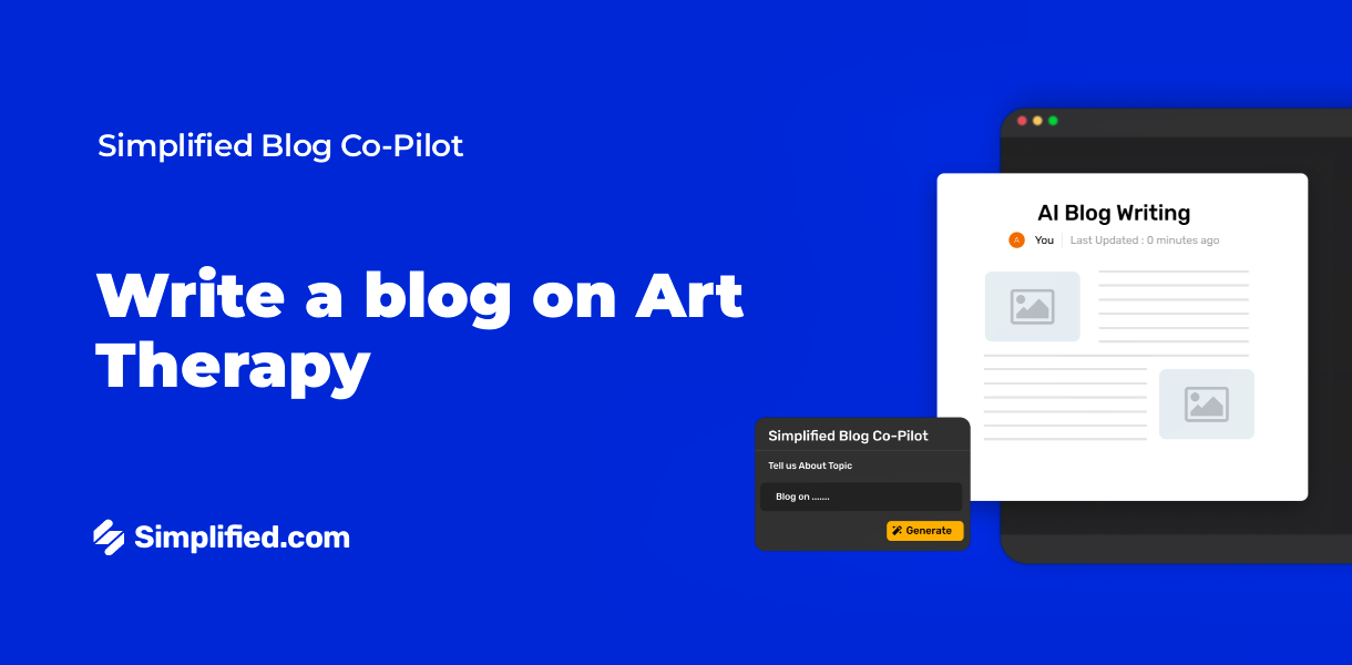 Write Art Therapy Blogs with AI Blog Writer