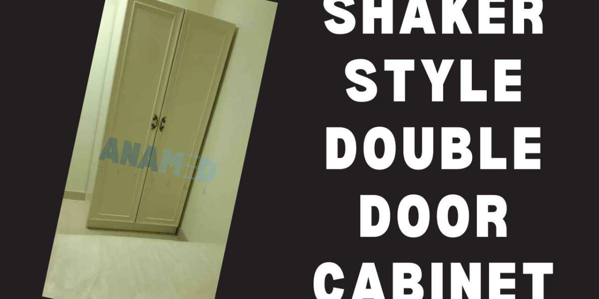 Shaker Style Double Door Cabinet