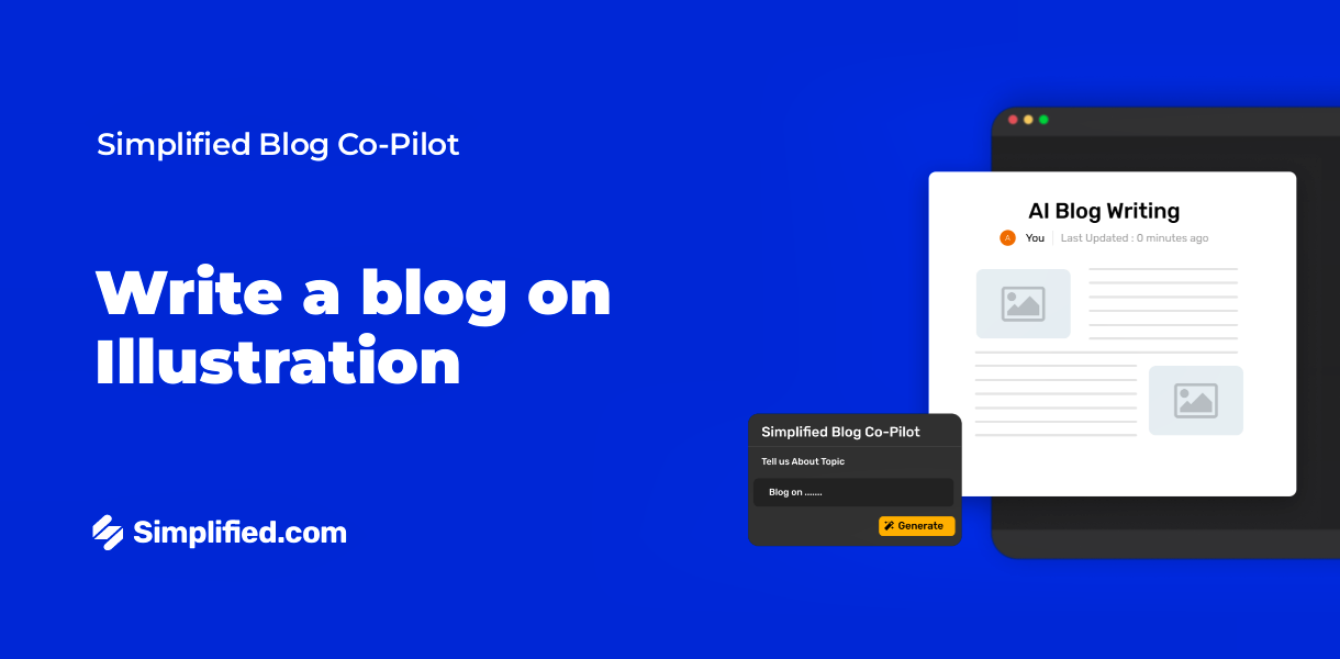 Write Illustration Blogs with AI Blog Writer