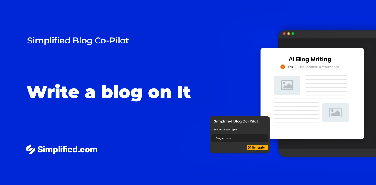 Write It Blogs with AI Blog Writer