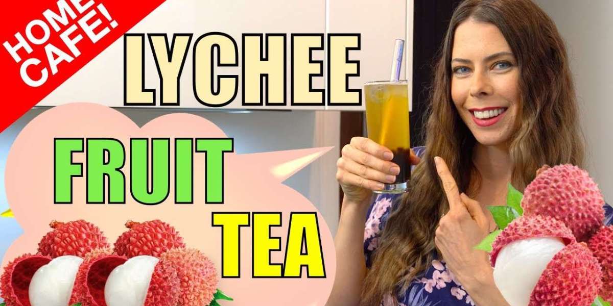 How to Make Delicious Fruit Tea with Lychee Popping Boba