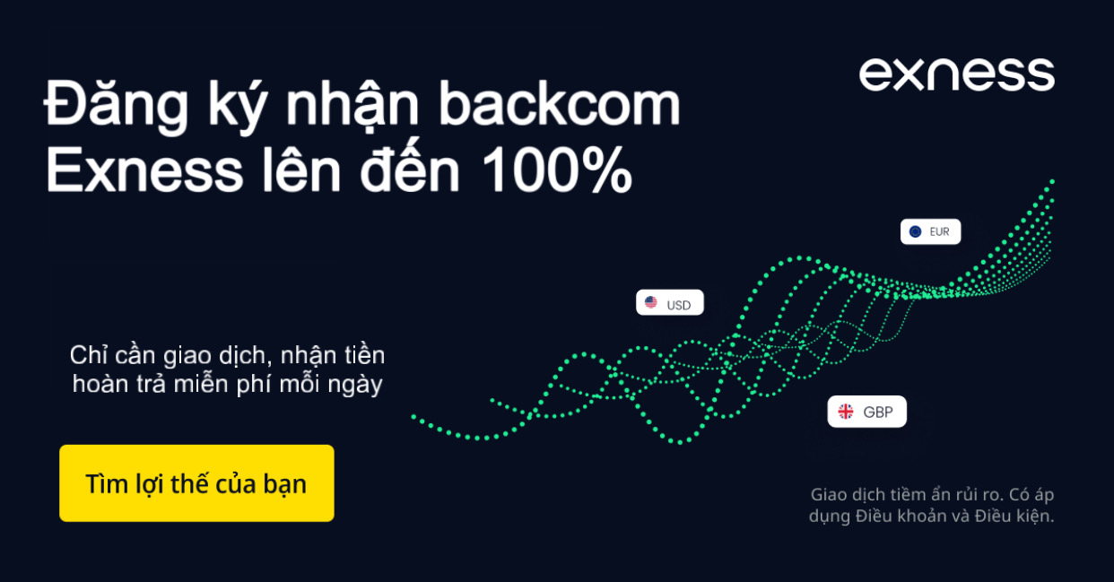 Backcom Exness | Cách nhận hoàn phí giao dịch Exness 98%