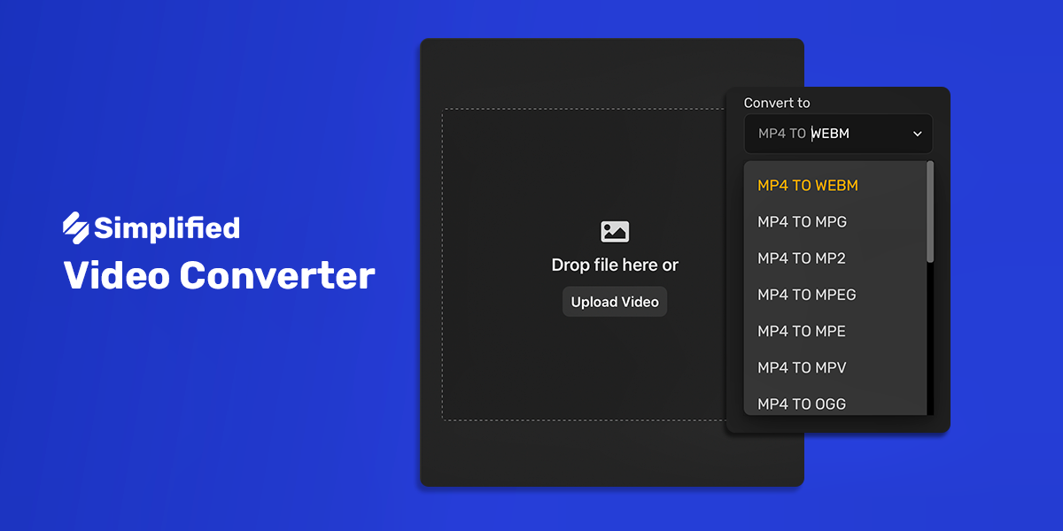 Free Online Video Converter | Simplified