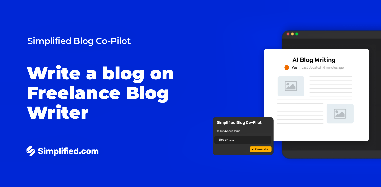 Write Freelance Blog Writer with AI Blog Writer