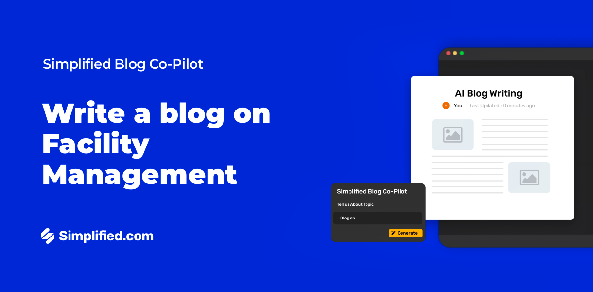 Write Facility Management Blogs with AI Blog Writer