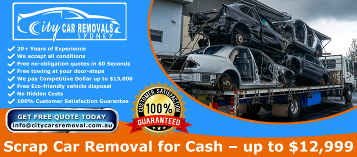 Scrap Car Removal | Unwanted and Junk Car Removal Sydney