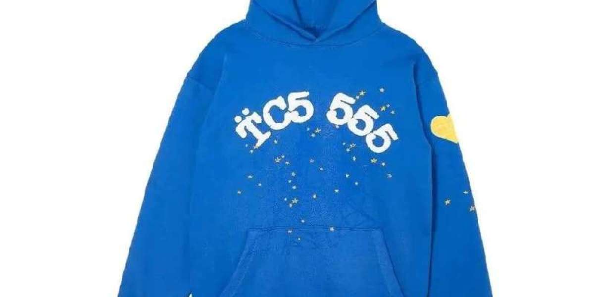 Embrace the Cool: Unveiling the Blue Spider Hoodie 555