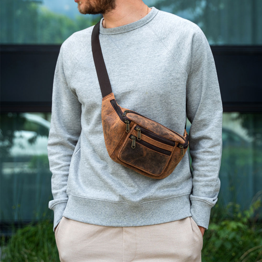 Leather Fanny Packs | Waist & Belt Bag | Unique Leather Bags