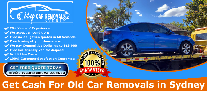 Old Car Removal - Sell Old Cars | Junk Car Removal Sydney