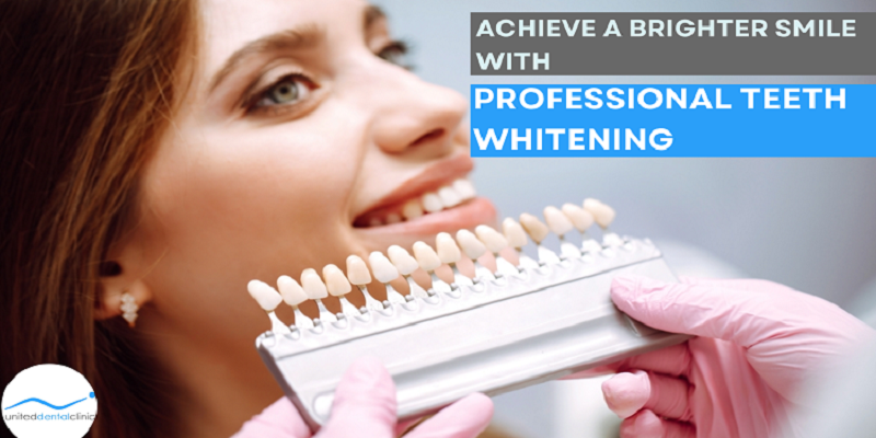 Achieve a brighter smile with professional teeth whitening -