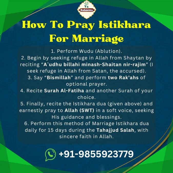 How To Pray Istikhara Dua For Marriage - Istikhara To Get Married