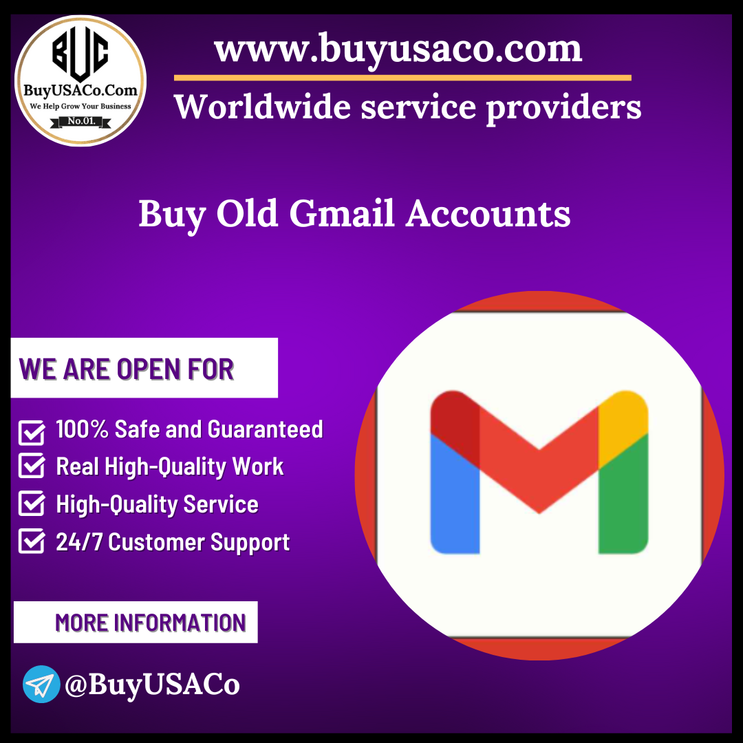 Buy Old Gmail Accounts - BuyUSACo