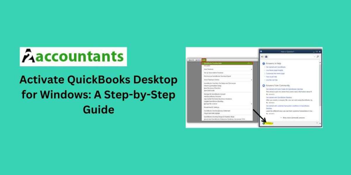 Activate QuickBooks Desktop for Windows: A Step-by-Step Guide