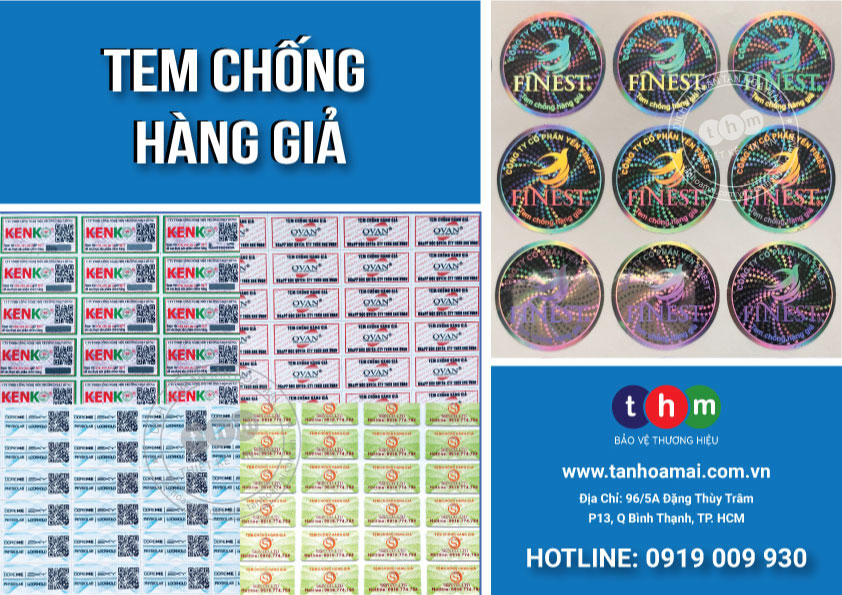 Cty in tem chống hàng giả nhanh, giá rẻ, thiết kế 0đ