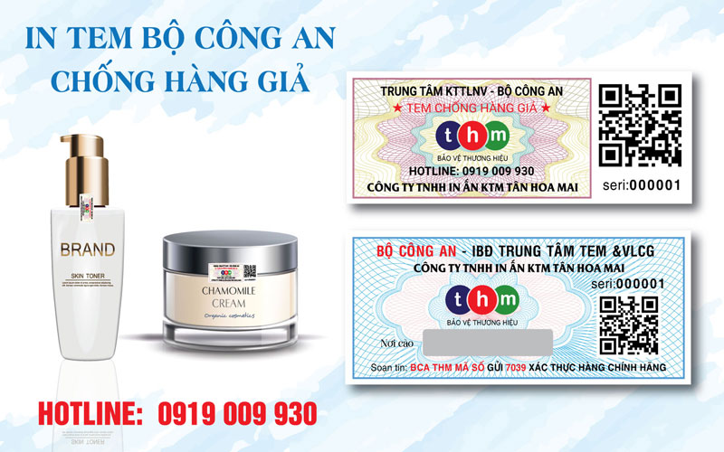 Hướng dẫn check tem Bộ Công An chống giả