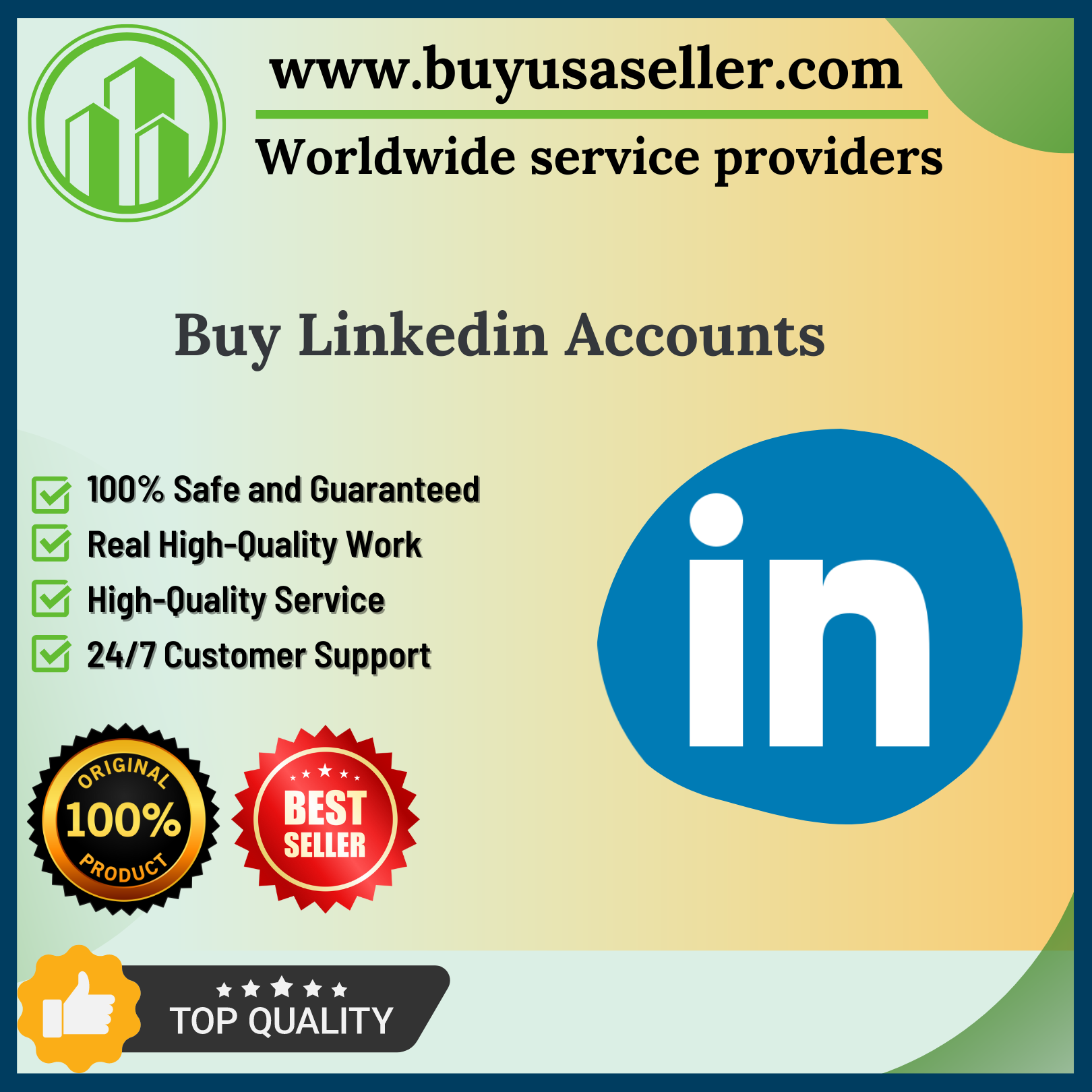Buy Linkedin Accounts - Bulk,PVA & Aged (Instant Delivery)