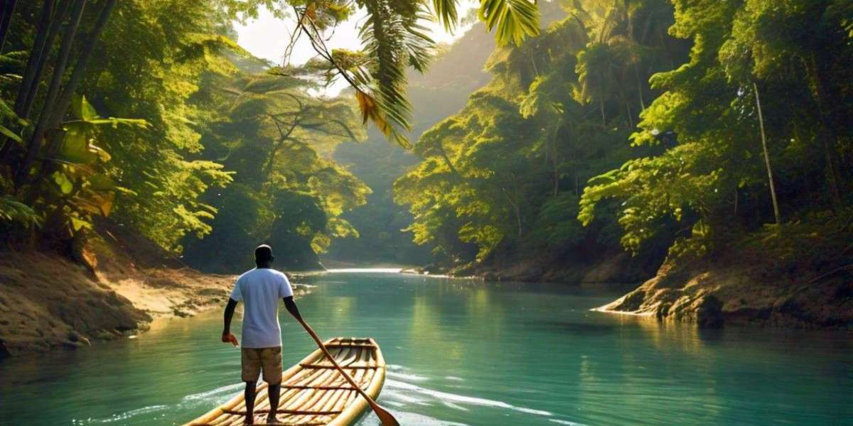 Montego Bay's Gentle Escape Bamboo Rafting Adventure