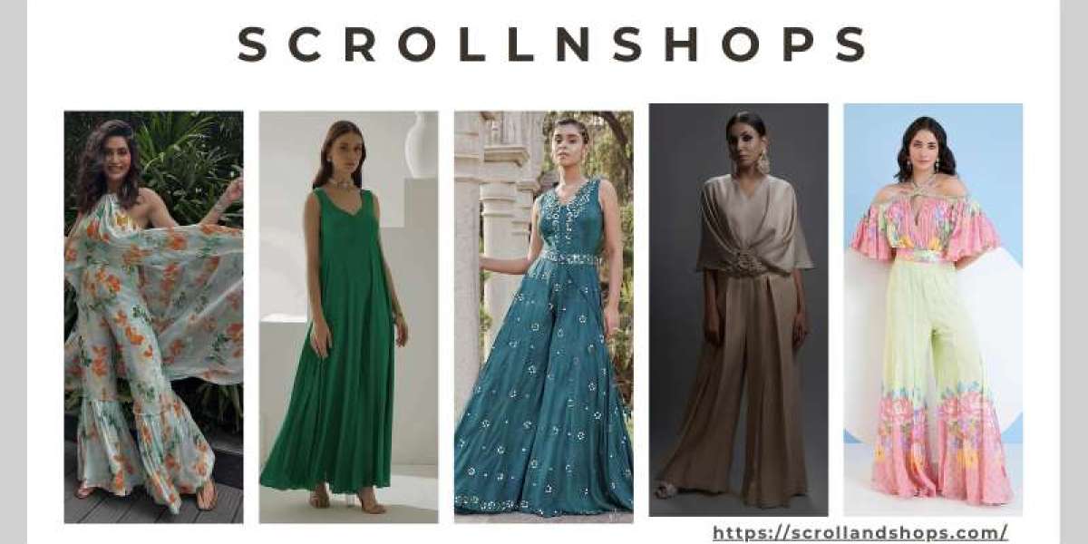 Designer Jumpsuits For Women at ScrollnShops