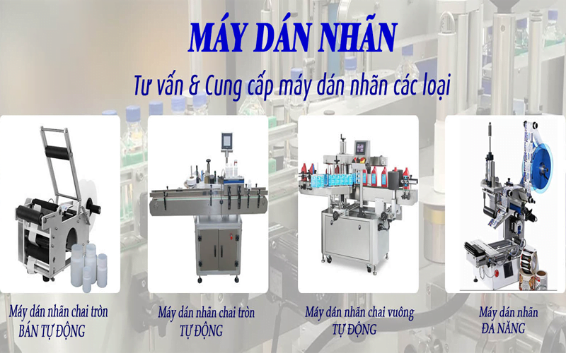 Máy Dán Nhãn Là Công Cụ Không Thể Thiếu Trong Sản Xuất