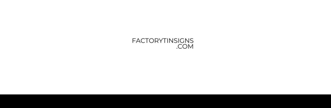 Factorytinsigns Cover Image