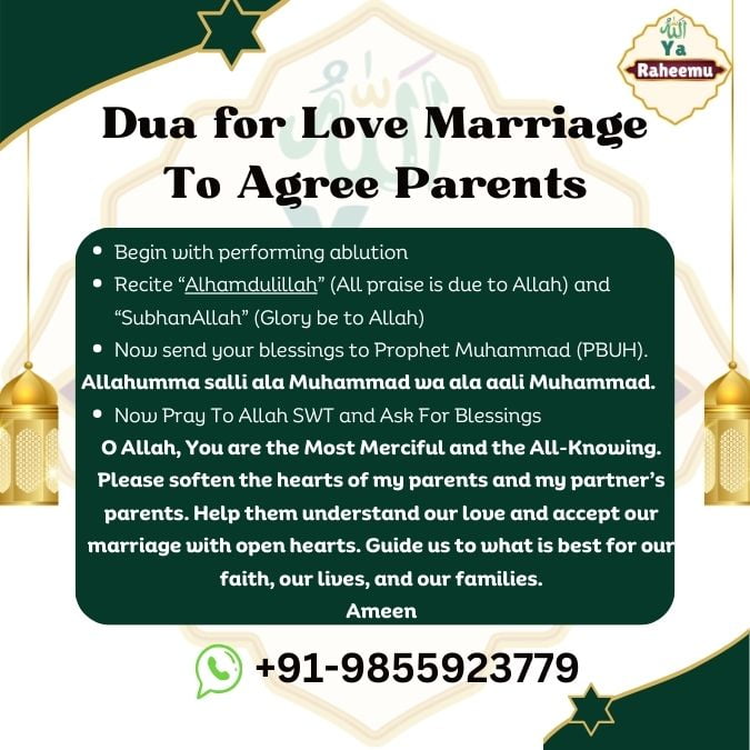 3 Powerful Dua For Love Marriage To Agree Parents (Convince Parents)