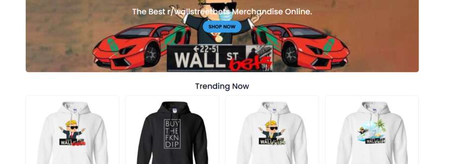 Wallstreetbets Shop Cover Image