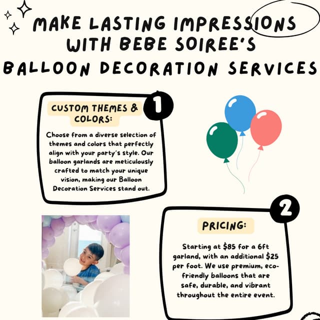 Make Lasting Impressions with Bebe Soiree’s Balloon Decoration Services.pdf