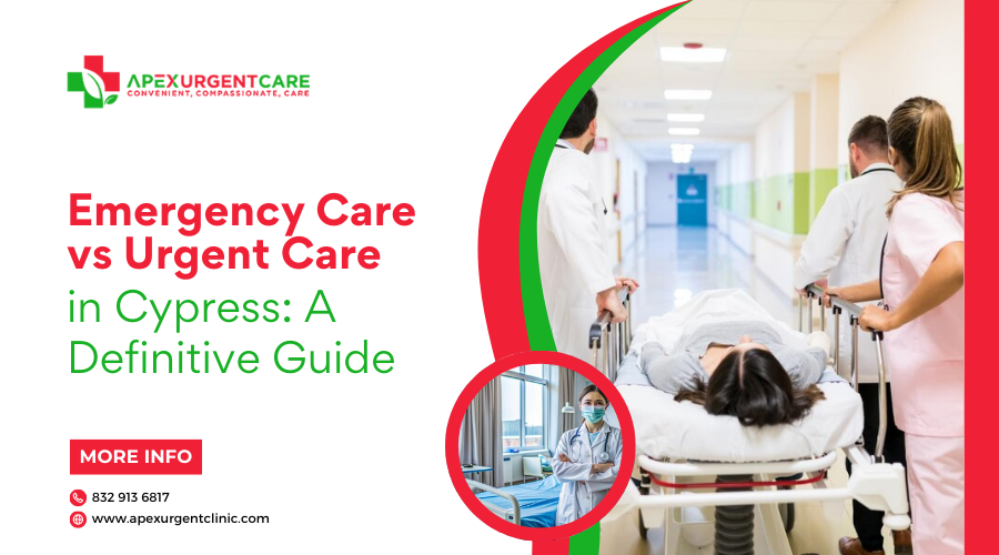 Key Comparisons between Emergency Care and Urgent Care Clinic