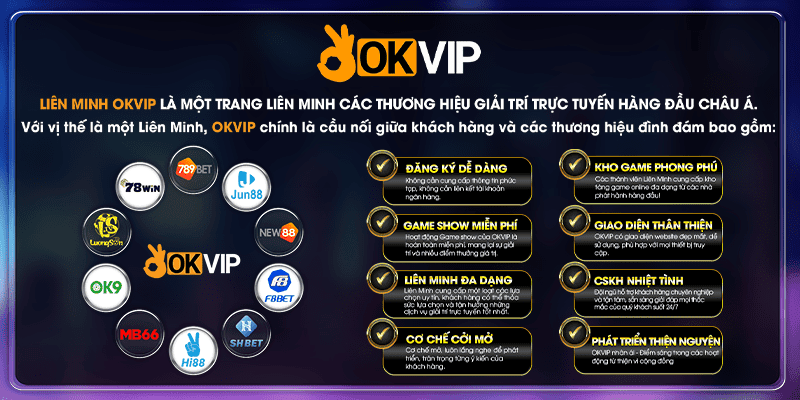 OKVIP - HỆ SINH THÁI GAME ONLINE SỐ 1 CHÂU Á