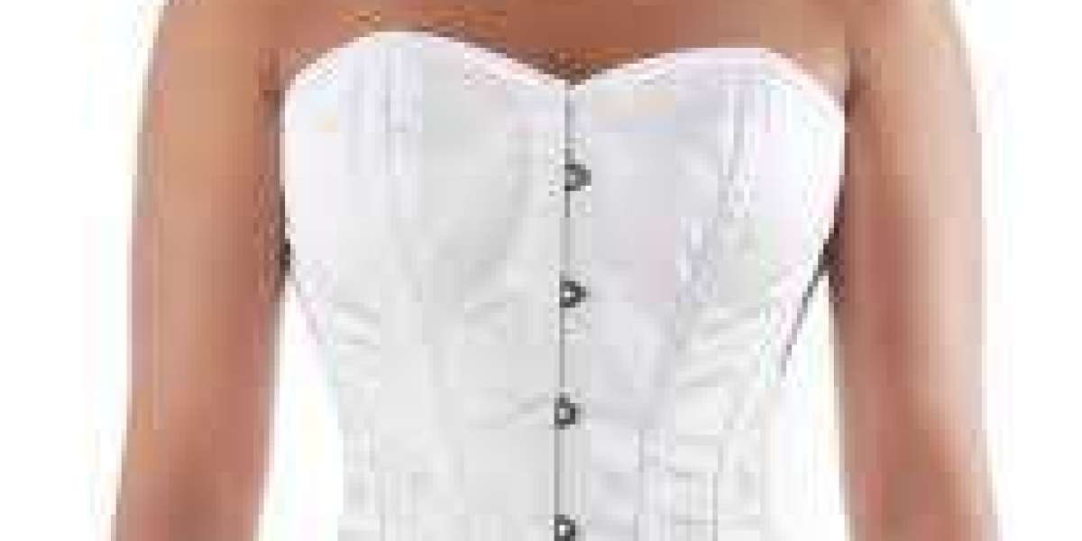 The Elegance of the White Bridal Overbust Corset: A Timeless Wedding Choice