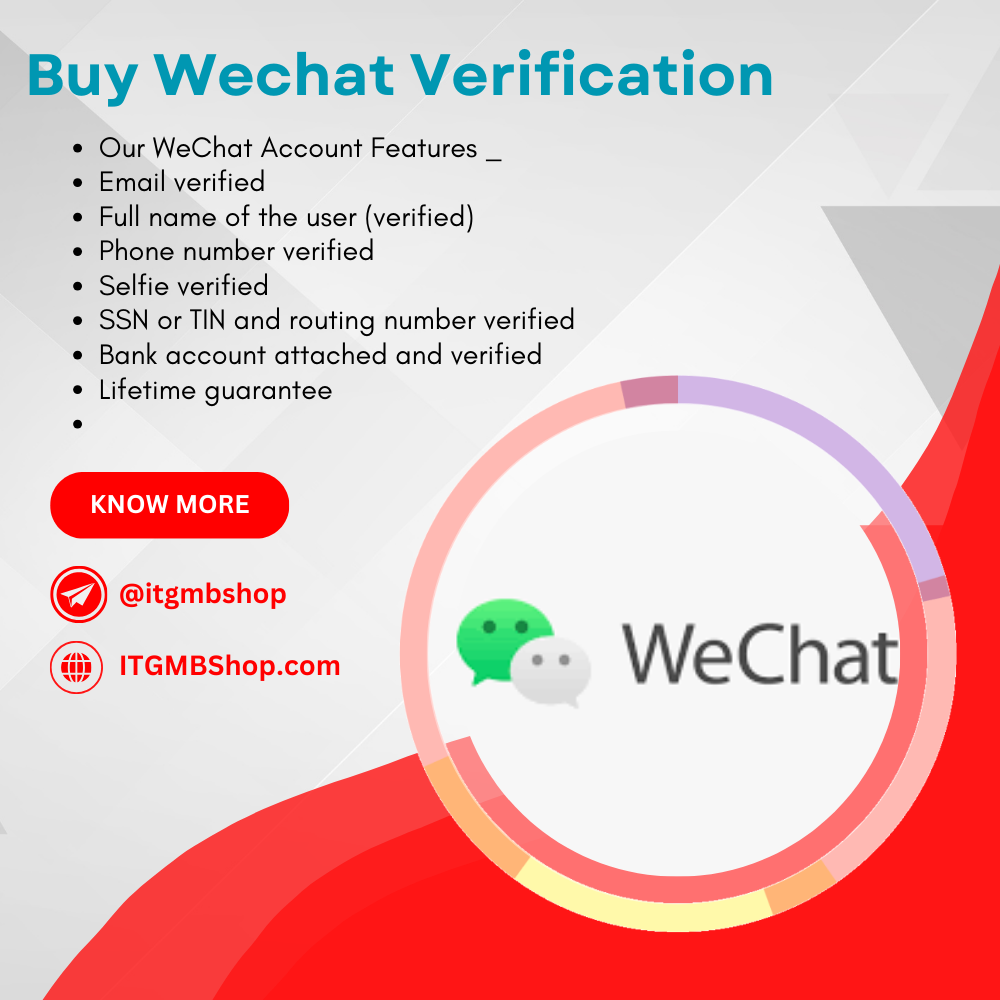 Buy Wechat Verification