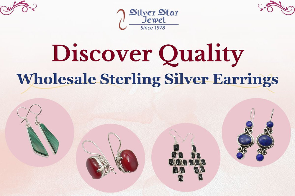 Discover Quality: Wholesale Sterling Silver Earrings