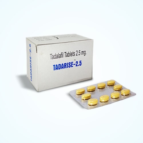 Maintain Strong Erection Using Tadarise 2.5 Mg