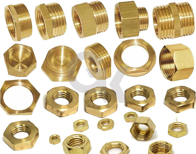 Brass Hex Nuts Manufacturer & Supplier in Jamnagar India