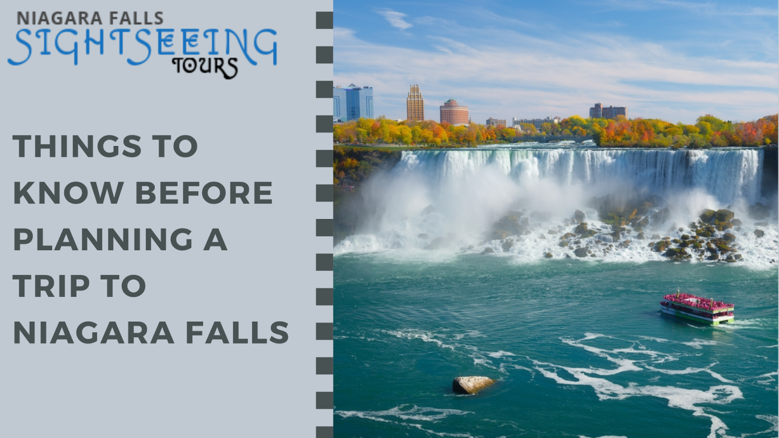 Things To Know Before Planning a Trip To Niagara Falls