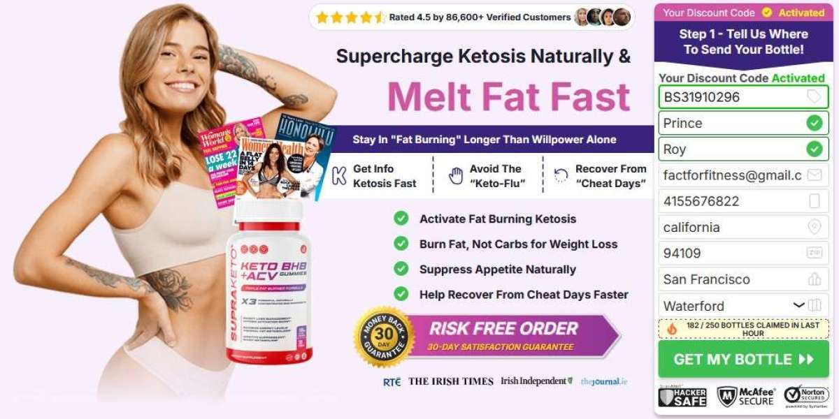 How Supra KETO Gummies Canada Works To Achieve Effective Ketosis?