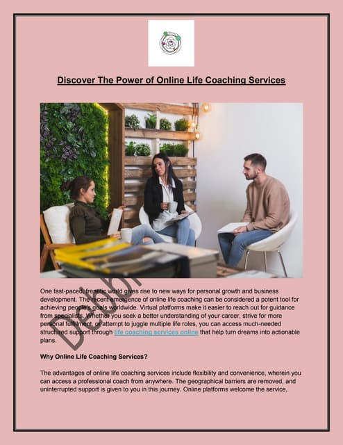 Discover The Power of Online Life Coaching Services.pdf