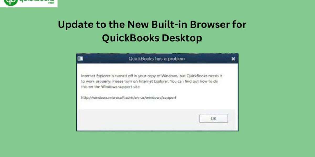 Update to the New Built-in Browser for QuickBooks Desktop