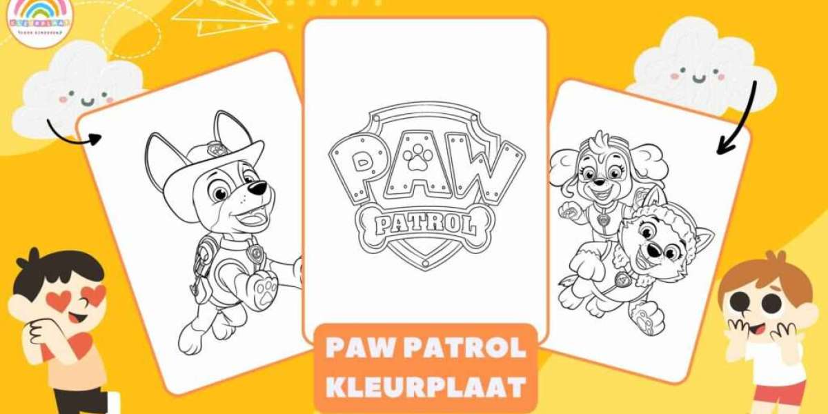 Kleurplaten voor Kinderen: Paw Patrol, de Reddingshond