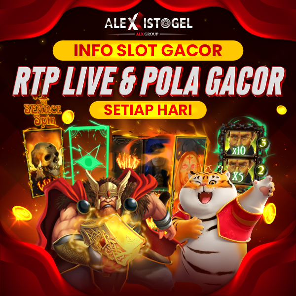 Alexistogel # Situs Slot Gacor Resmi dengan Bocoran RTP Slot Akurat