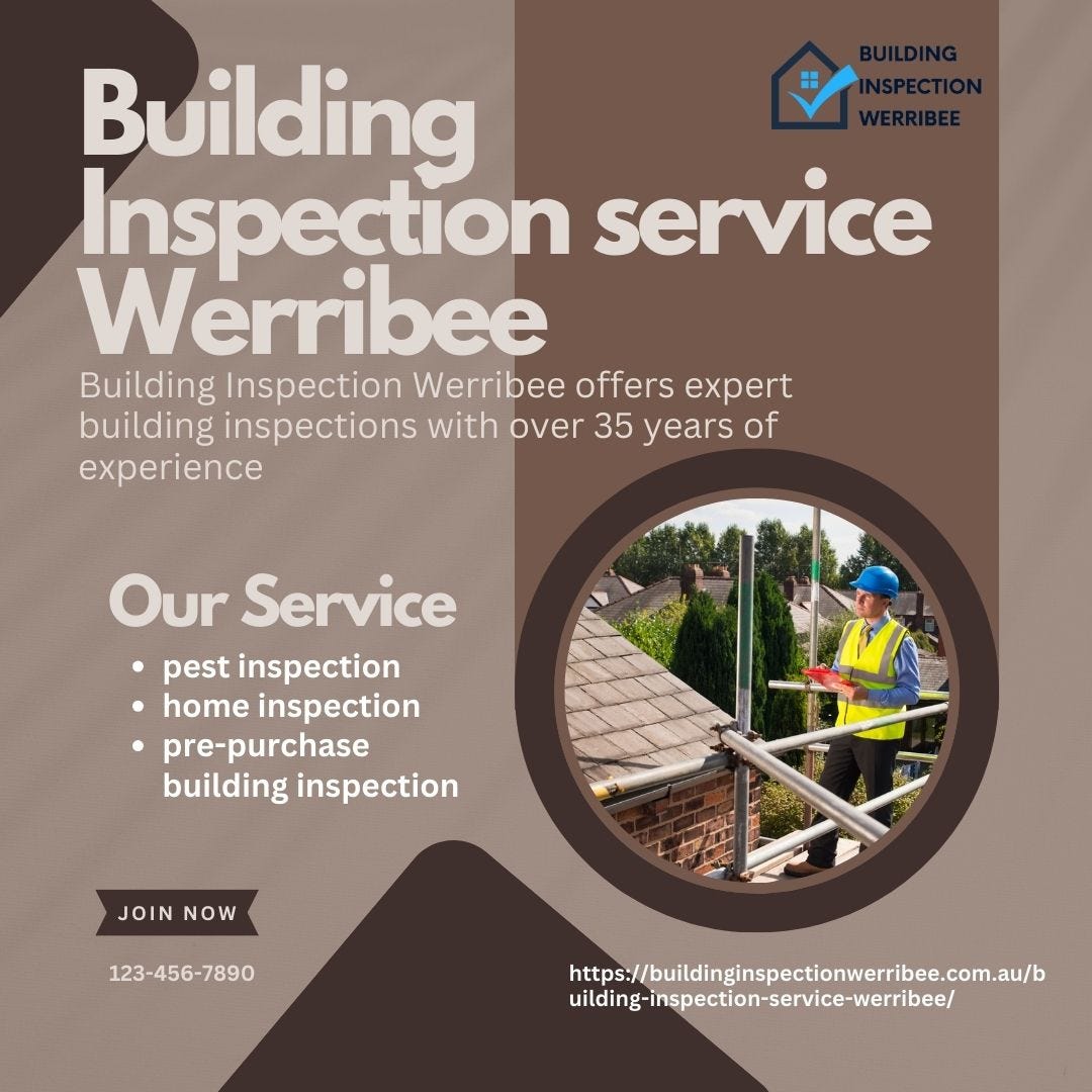 How Building Inspection Service Werribee Can Save You from Common Property Pitfalls | by Building Inspection Werribee | Oct, 2024 | Medium