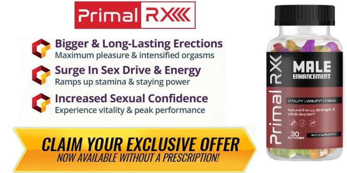 See Fixings and Utilizations of Primal RX Male Enhancement Gummies