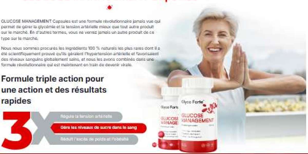 How does Glyco Forte Glucose Management work on blood health? Official In UK, IE, France