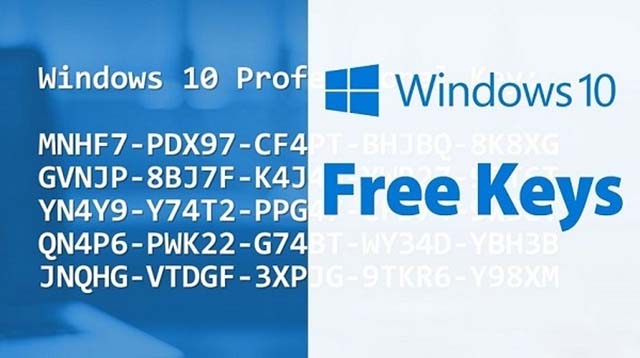 List Key Win 10 pro free 2024 và hướng dẫn Active bản quyền