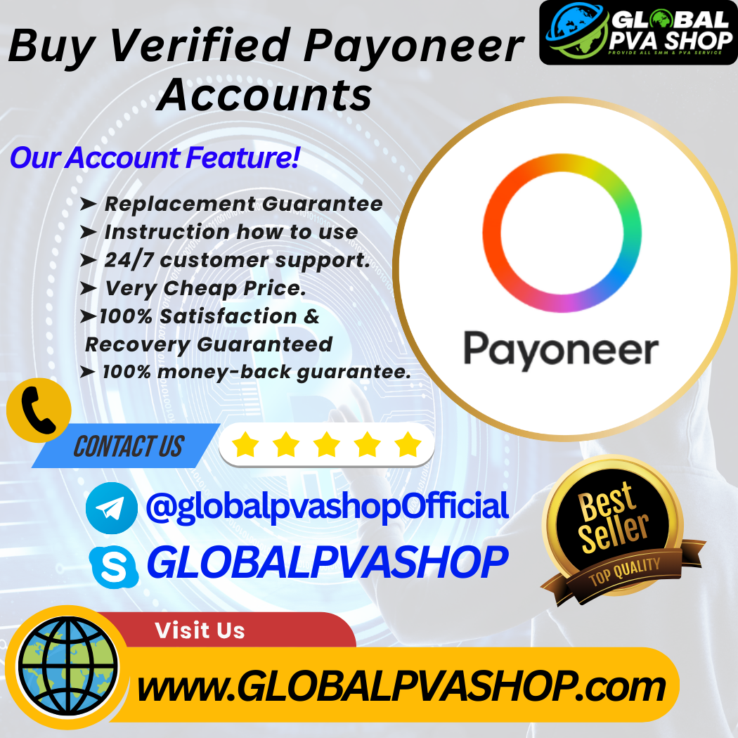 Buy Verified Payoneer Accounts - Global PVA Shop