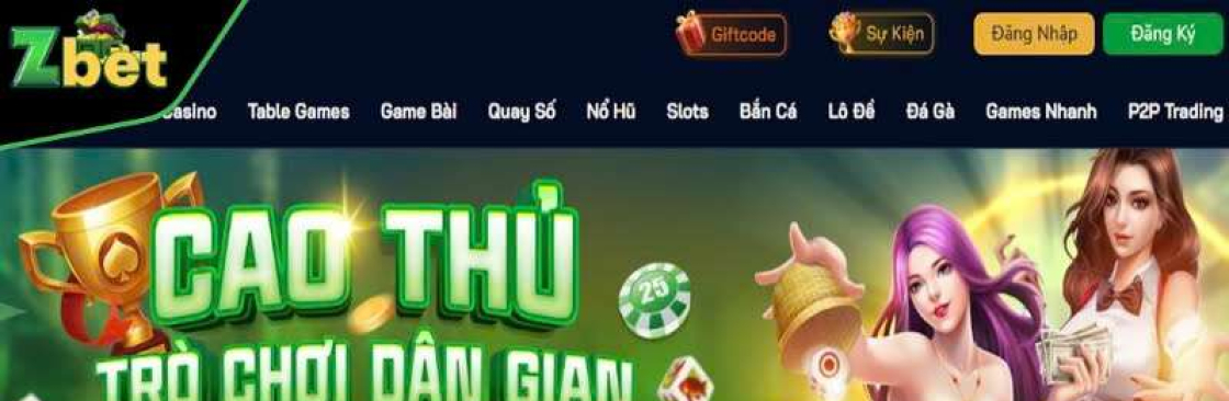 Zbet Nhà cái hàng đầu về cá cược bóng đá casino và game bài Cover Image