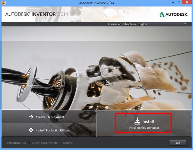 Download Inventor 2014 - Hướng dẫn cài đặt bản chi tiết