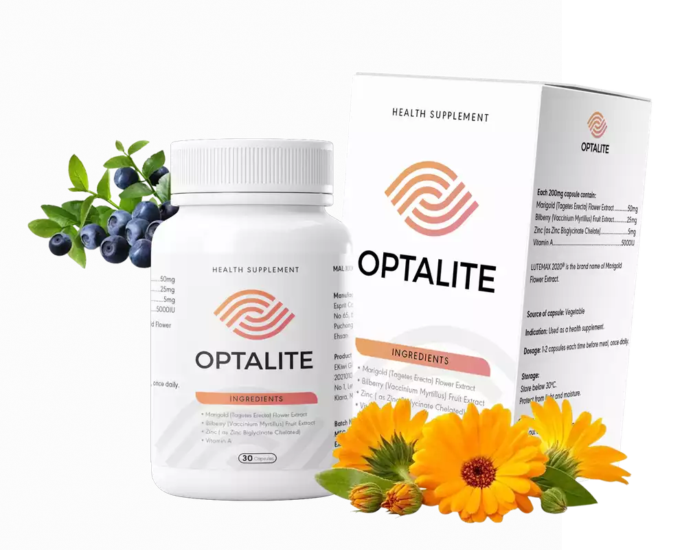 Optalite Suplemen Mata Terbaik, Beli 50% diskaun (30 tablet)