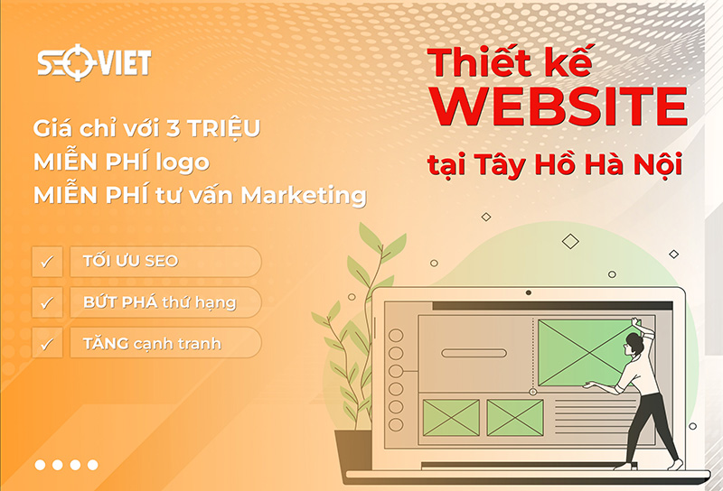 Thiết kế website tại Tây Hồ Hà Nội chuẩn SEO, chuyên nghiệp