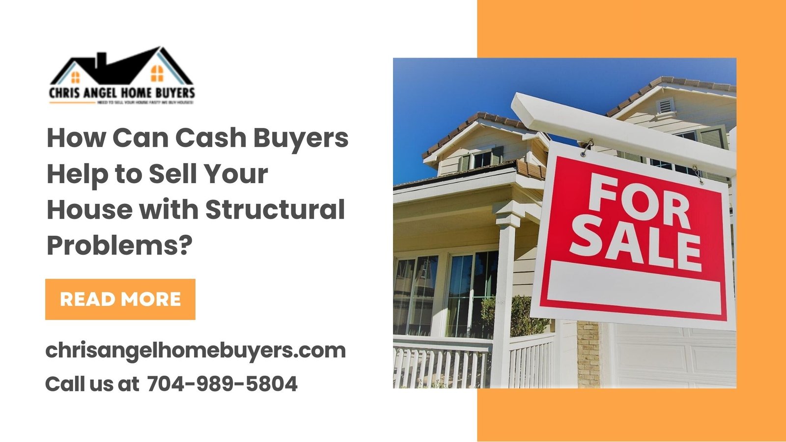 How Can Cash Buyers Help to Sell Your House with Structural Problems? - Chris Angel Home Buyers